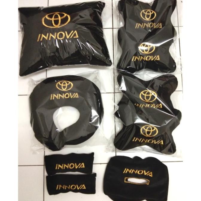 NEW  Toyota Kijang Innova Aksesoris Bantal Mobil Headrest aksesoris