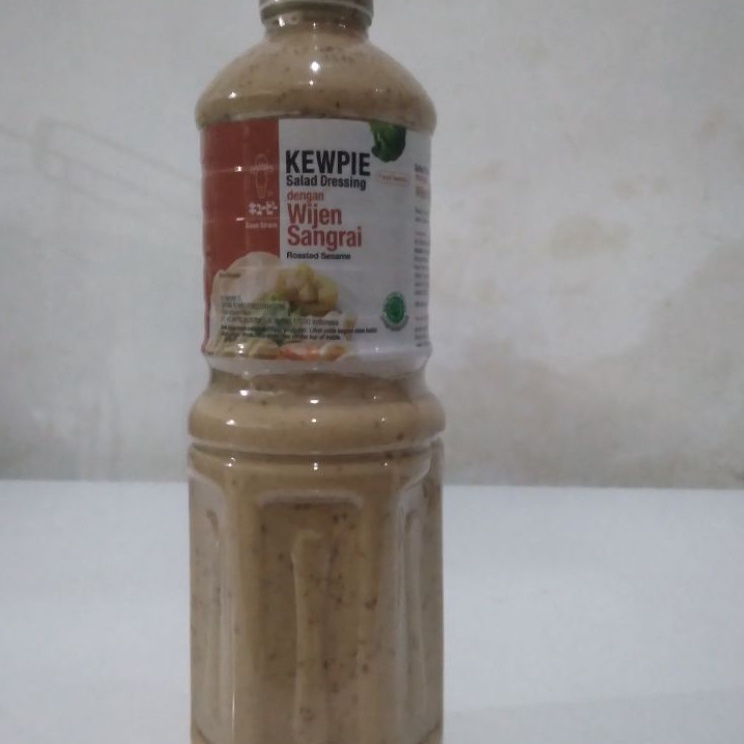 

Stock Banyak Kewpie Salad Dressing Roasted Sesame 1ltr / Saus Wijen Sangrai Terkini
