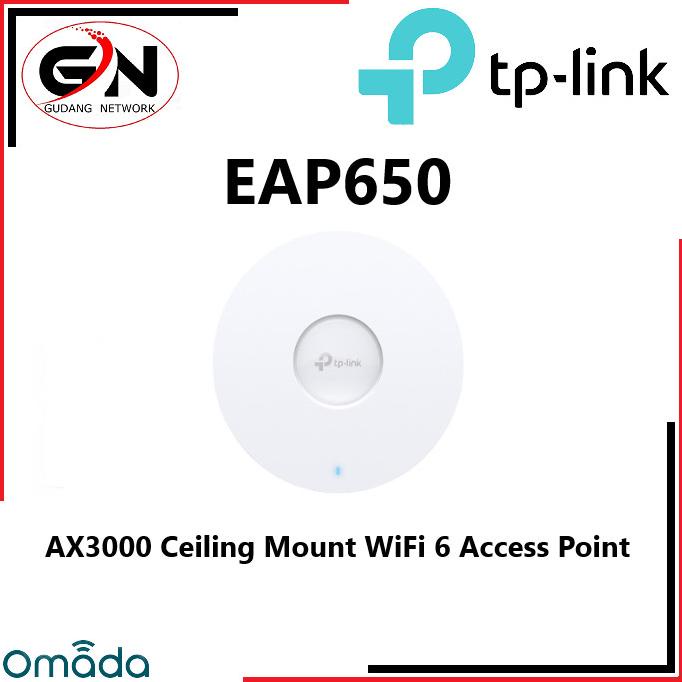 TP-LINK EAP650 AX3000 Ceiling Mount WiFi 6 Access Point