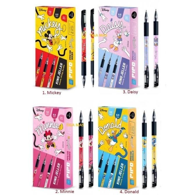 

[PER PCS] PULPEN GEL PIPO KING JELLER PEEN 0.5MM