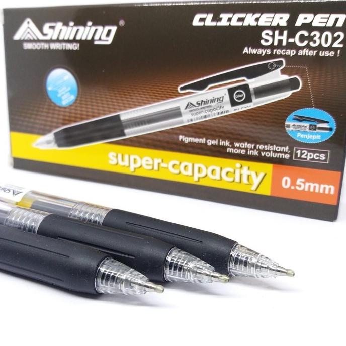 

PULPEN Shining Clicker Gel Ink Pen SHC-302 [PCS]