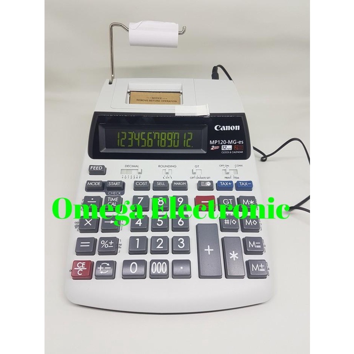 

Canon Calculator Mp120-Mg - Printing Struk Kasir Kalkulator 12 Digits