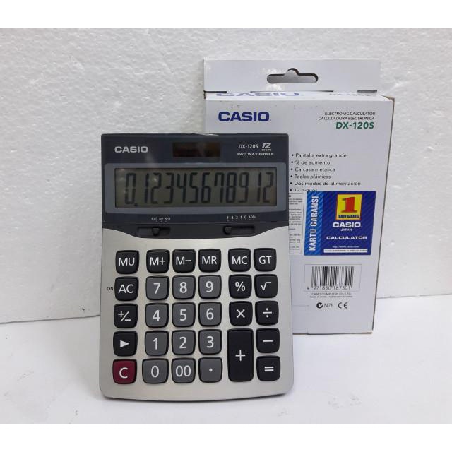 

Casio Calculator Dx-120 S
