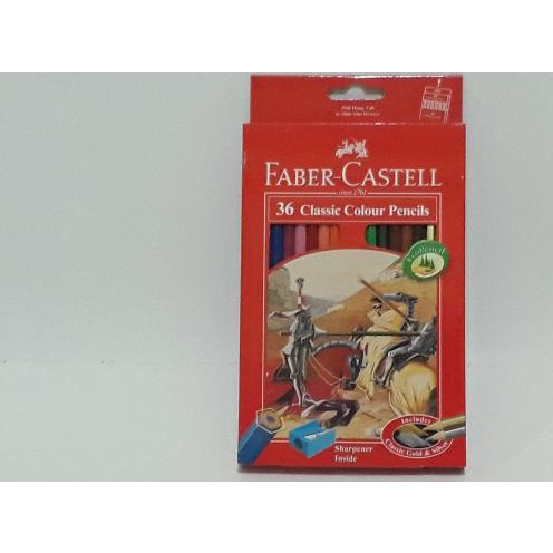 

pensil warna FABER CASTELL Classic 36 warna