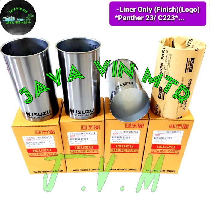 JVNM liner only boring finish Isuzu panther 2.3 2300cc C223 finish original