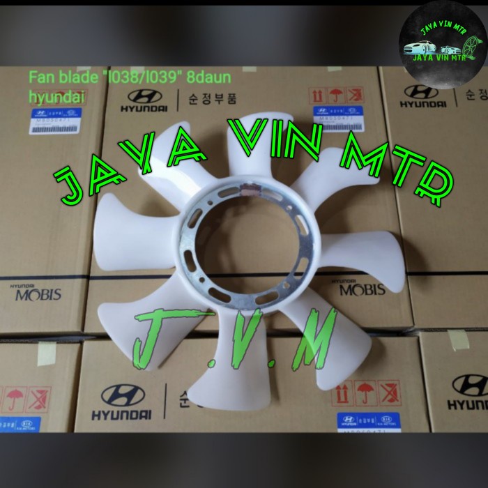 JVNM fan blade kipas radiator L038 L039 L300 diesel 8 daun ori