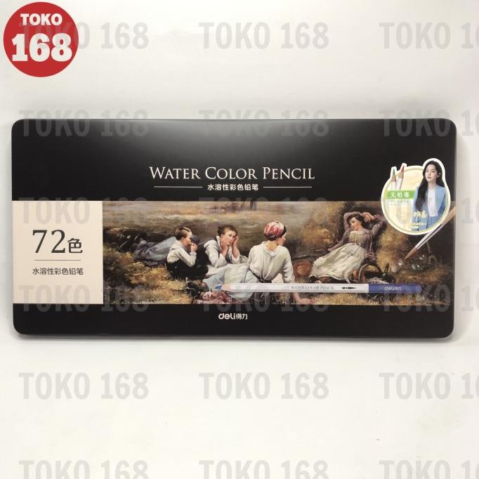 

Deli Water Color Pencil 72 Warna 6524 (Set)