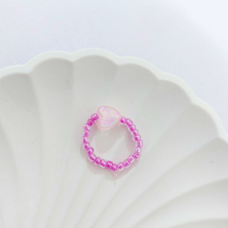 cincin manik | ring beads | cincin manik love | beads ring | cincin korea