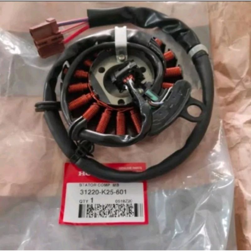 31220-K25-601 Original Spull dan CKP Beat Fi ESP Stater Halus 31220K25601 Ahm