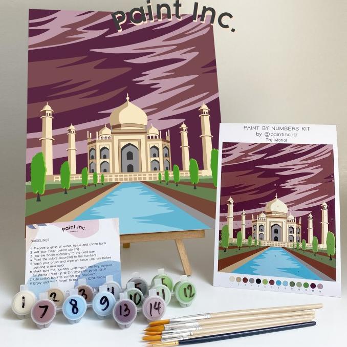 

Paint by Numbers Kit: Hagia Sophia Mosque| Paint Inc. ID | Lebaran