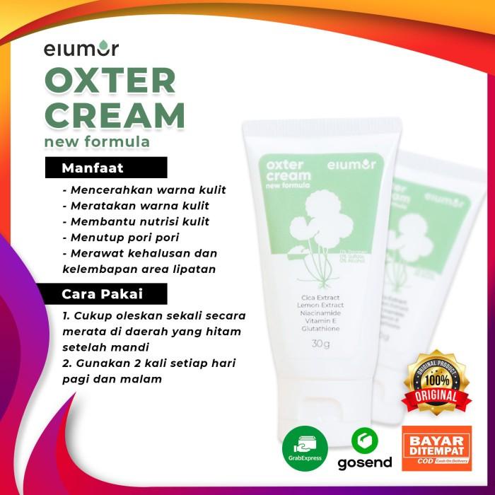 Koji Elumor Oxter Cream Original Oxterwhite Serum Pemutih Ketiak Selangkang