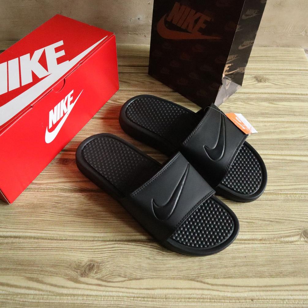 Ready Nike Benassi Sandal Import Wanita Pria Sport Distro Kasual Pria Sandal Bennassi Slip On Kokop 