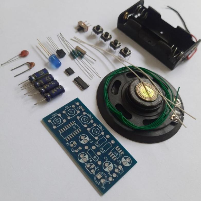 New Kit Elektronik Diy Penerima Radio Fm Dital Tuner Receiver