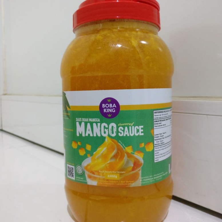 

Mega Max Mango Jam / Selai Mangga / Mango Sauce Merk Boba King 2,3Kg