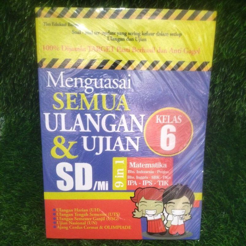 BUKU MENGUASAI SEMUA ULANGAN & UJIAN SD/MI KELAS 6