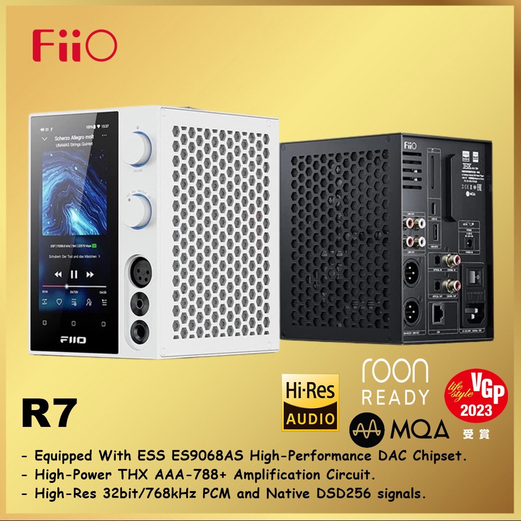 FiiO R7 R 7 All in One Hi-Res Desktop Digital Audio Player Amplifier