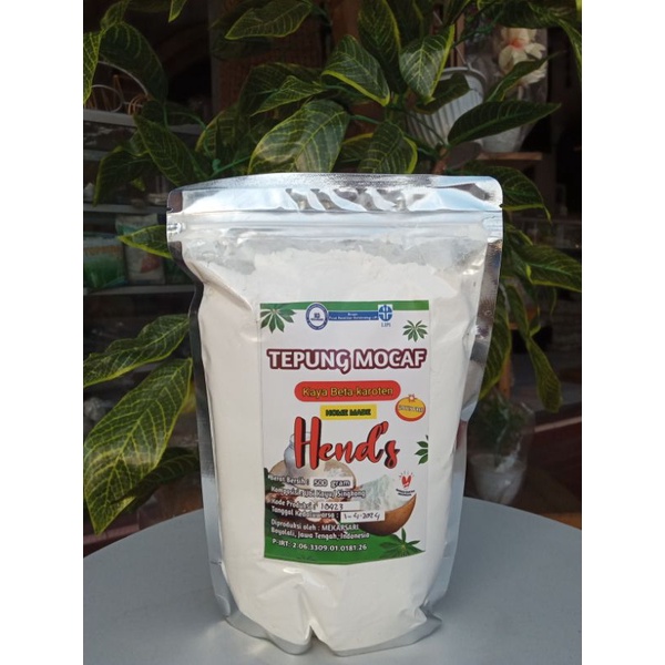 

Tepung Mocaf Kaya Beta Karoten Hend's 500 Gram