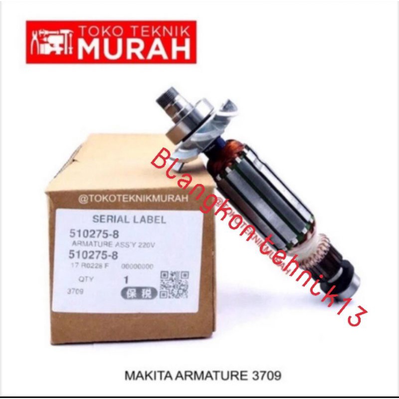ARMATURE ANGKER MAKITA 3709 TRIMMER TANGAN MAKITA 3709