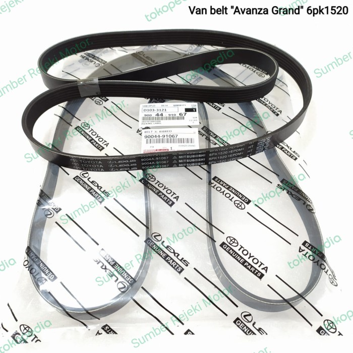 Best Seller Van Belt Grand Avanza 6Pk1520 1Pc