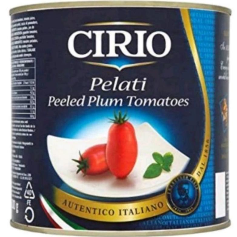 

Cirio Pelati Peeled Plum Tomato 2,5 Kg Best Seller