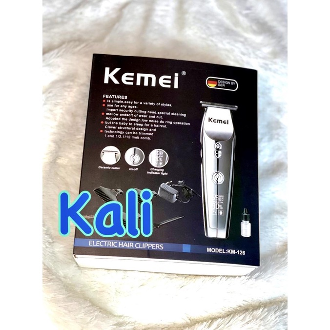 Mesin Cukur Rambut Kemei KM-126 Hair Clipper Charger ima