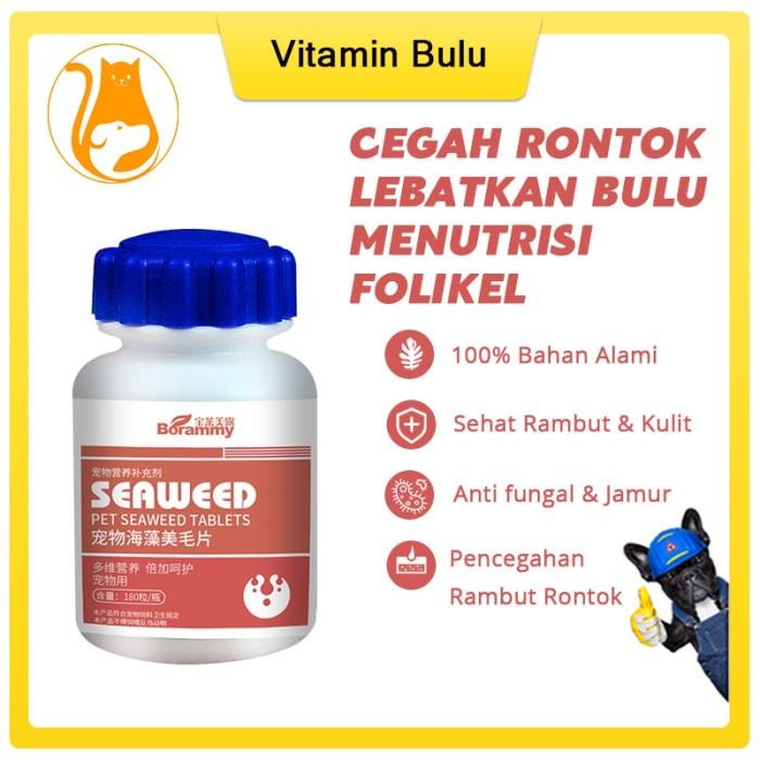 Ovit Vitamin Kucing Anjing Bulu Cegah Jamur Dan Bulu Rontok Yeast Scabies
