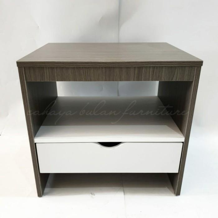 Bedside End Table / Meja Sudut / Nakas / Bedside Table Modern Estetis