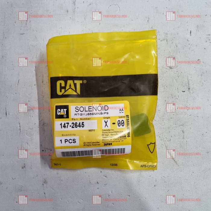 YNDO Solenoid Caterpillar 320D2 147-2645 1472645
