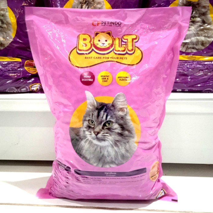 

Ekspedisi Bolt Cat Adult Salmon Repack 10Kg - Makanan Kucing Dewasa