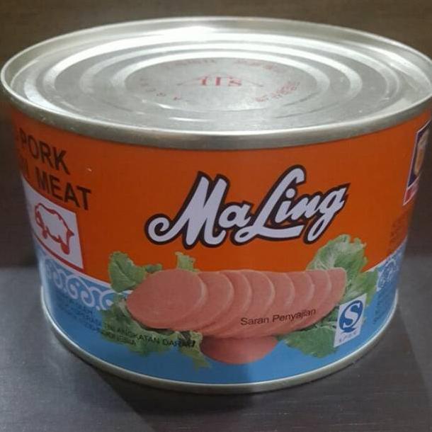 

MA LING CANNED PORK LUNCHEON MEAT / DAGING BABI MALING KALENG @ 397 GRAM Best Seller