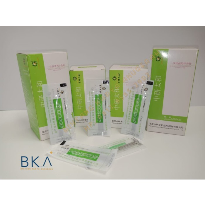 Terlaris Jarum Akupuntur Zhongyan Taihe (Tanpa Selongsong) 500 - Kecil