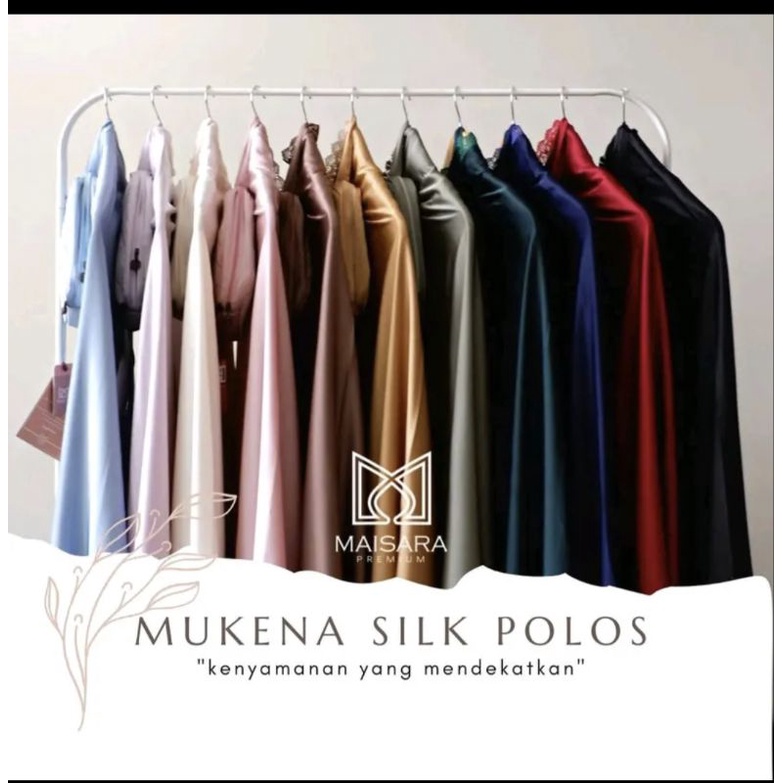 Mukena Maisara Silk Polos