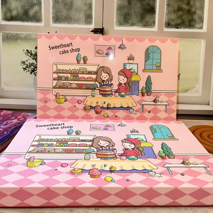

Paket Jurnal 7 In 1 Sweet Heart Cake Shop