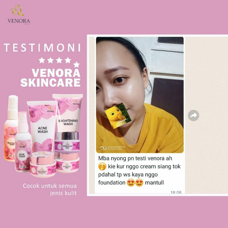 VENORA SKINCARE BPOM