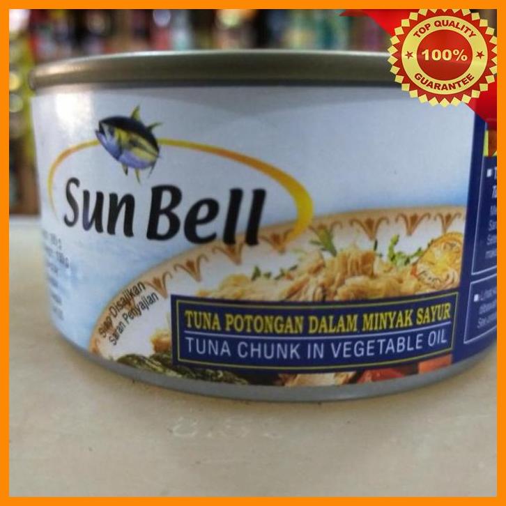 

(SUHA) SUN BELL TUNA CHUNK IN VEGETABLE OIL 185GR