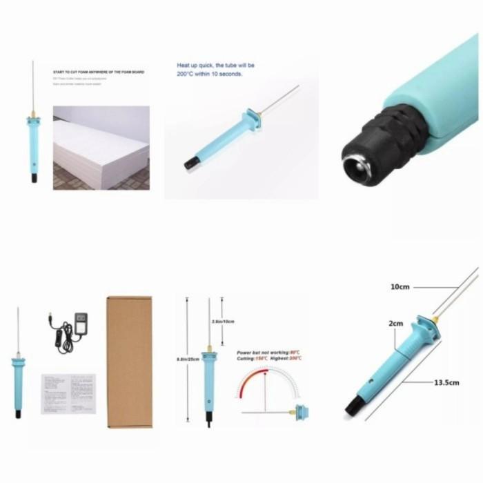 

Ukir Craft Foam Sterofom Cutter Pemotong Gabus Styrofoam+Adaptor
