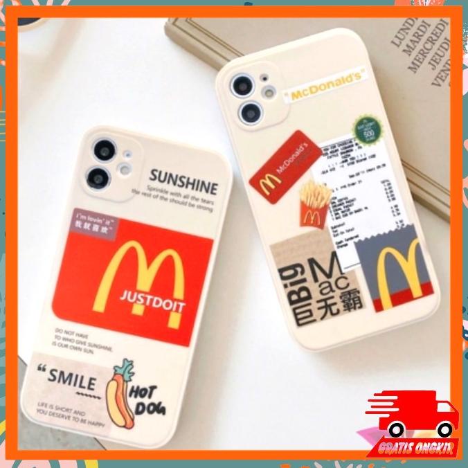 Soft Case Pelindung Kamera Mcd Untuk Iphone 7G - 11 Pro Max