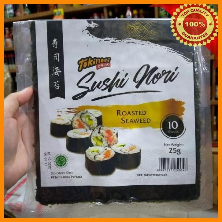 

(SUHA) TOKINORI SUSHI NORI 10LEMBAR 25GR