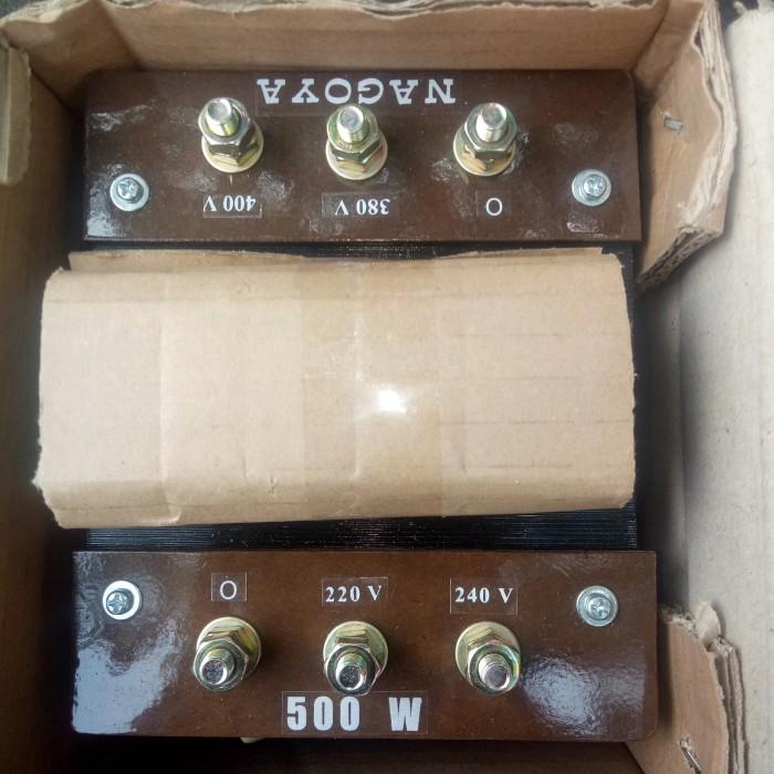 Terlaris Mandiri Trafo Step Down Ac 380V 400V To 220V 240V 500Watt / 500Va Nagoya