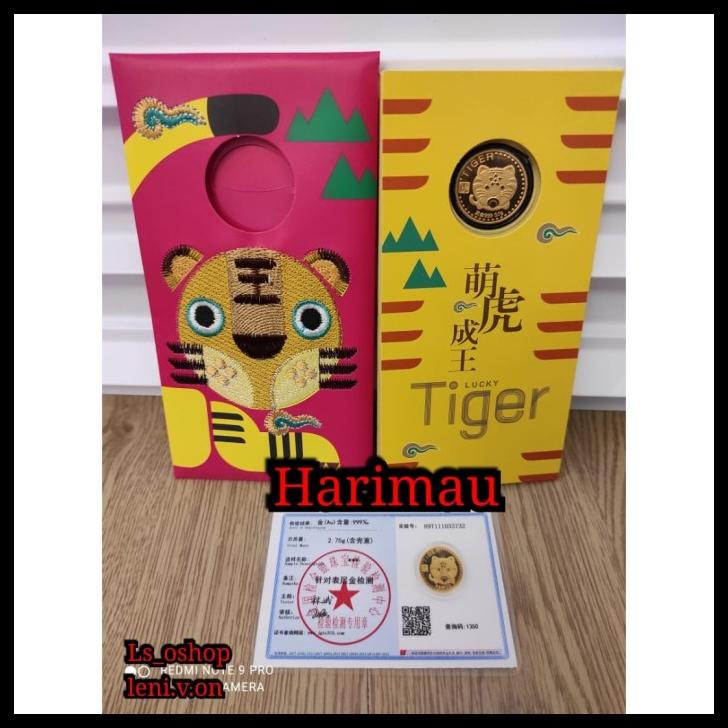 

Hadiah Angpao 12 shio / Kado / Souvenir imlek Angpao Koin Emas 12 Sio