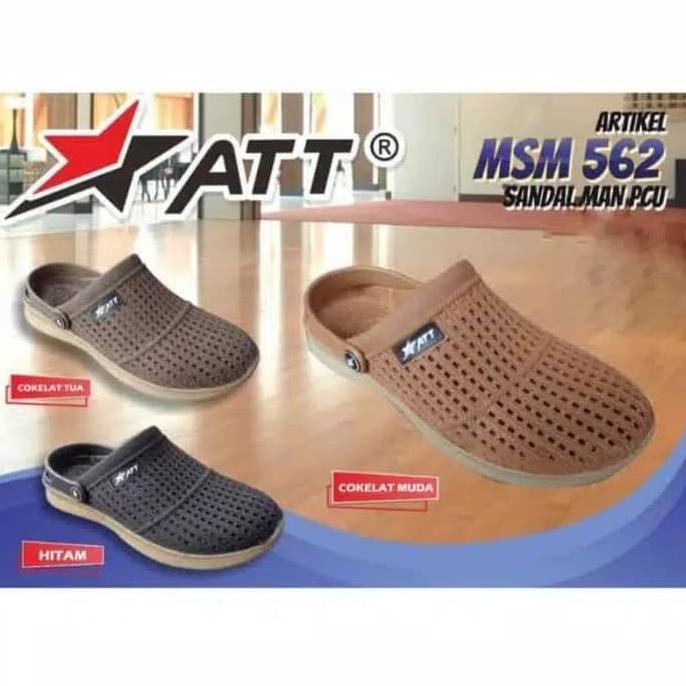 Promo Sandal Sepatu Karet Slop Slip On/ ATT / MSM562