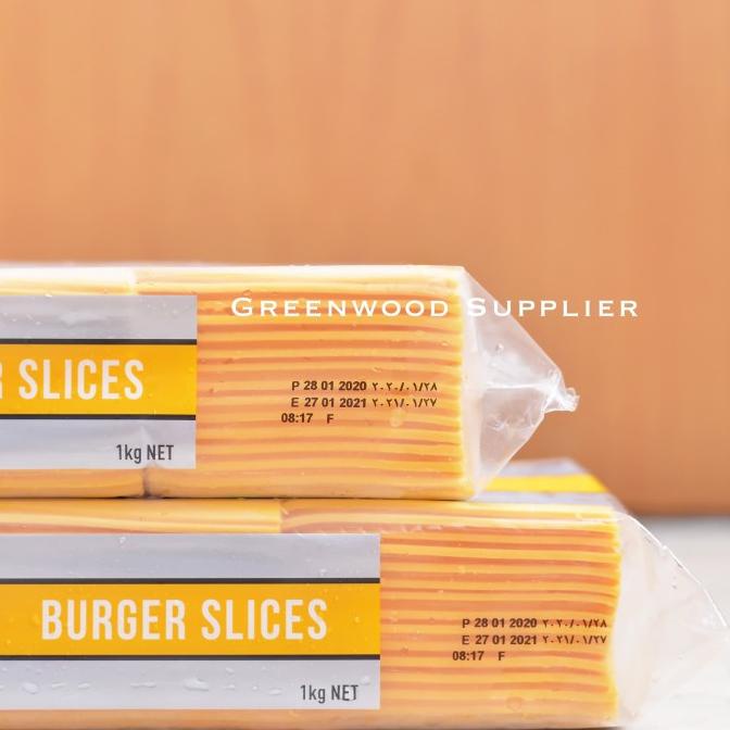 

Dairymont Keju Burger / Burger Slices 1KG - 84 Slices hen02