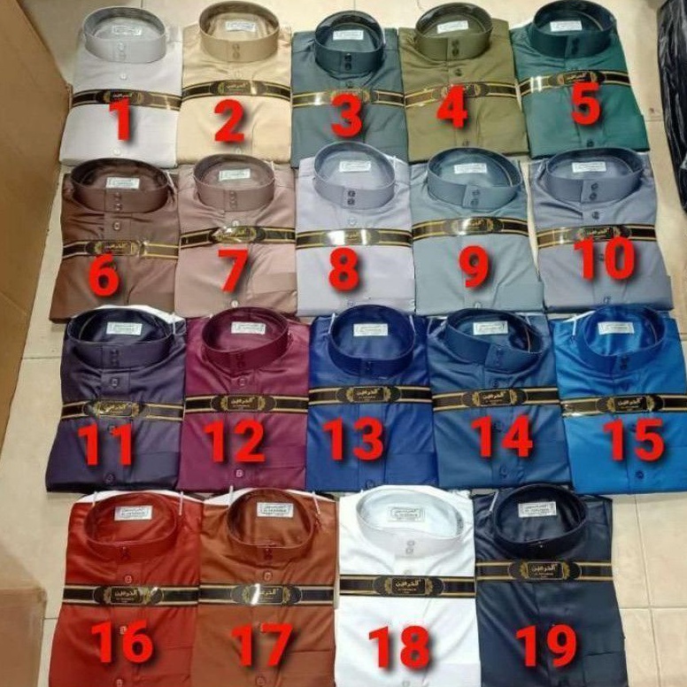 HARGA SPESIAL GAMIS /JUBAH AL HARAMAIN SAUDI VIET ORIGINAL IMPORT l gamis haromain l jubah Haromain