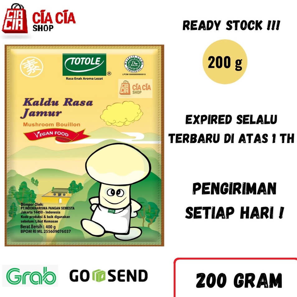 

☍✭✽ Totole Kaldu Jamur 200gr 200g Halal MUI Bumbu totole rasa jamur 200 gram Terlaku.