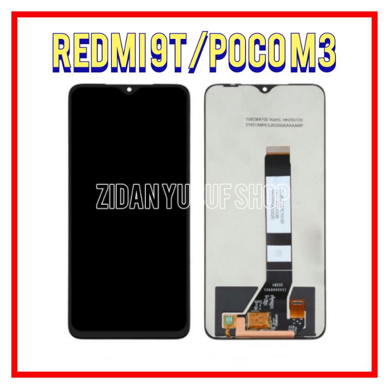 LCD XIAOMI REDMI 9T / POCO M3 FULSET ORIGINAL