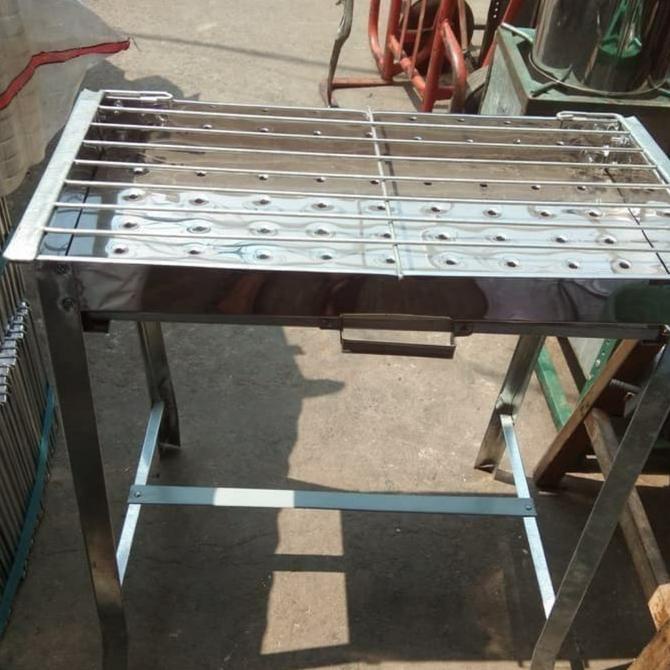 {{{{}}] Bakaran arang / panggangan arang STAINLESS ( sate, ayam, ikan, sosis)