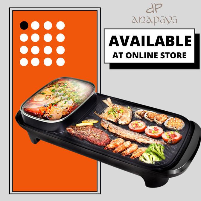 $+$+$+$+] Griller + Hot Pot, Panggangan, BBQ, Barbeque, Grill, Hotpot, Shabu