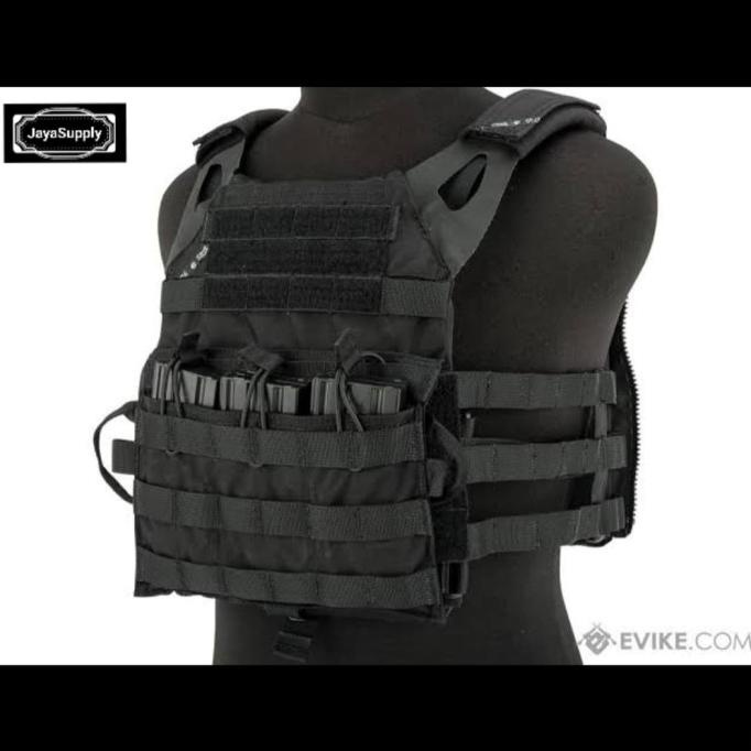 Rompi JPC Airsoft Tactical Vest FSBE CIRAS SPC Emerson Molle Armor BK