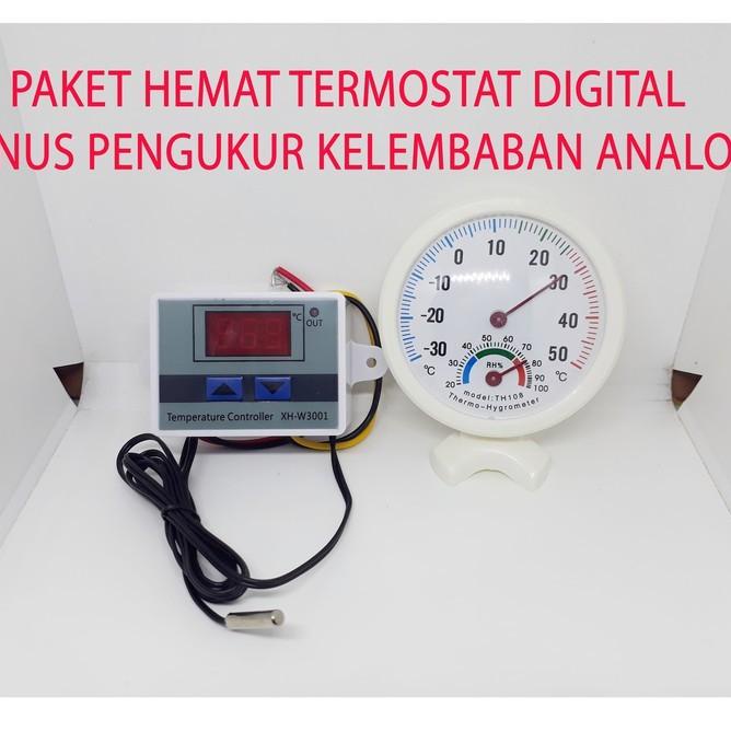 Paket Termostat Digital Mesin Tetas Telur Otomatis / Penetas Telur