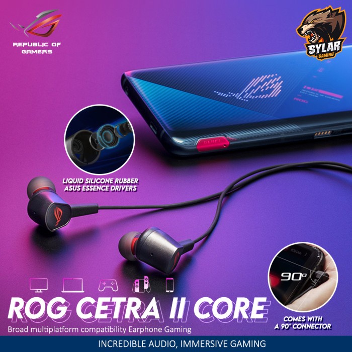 Asus ROG Cetra II Core / Cetra 2 Core In-ear Gaming Earphone